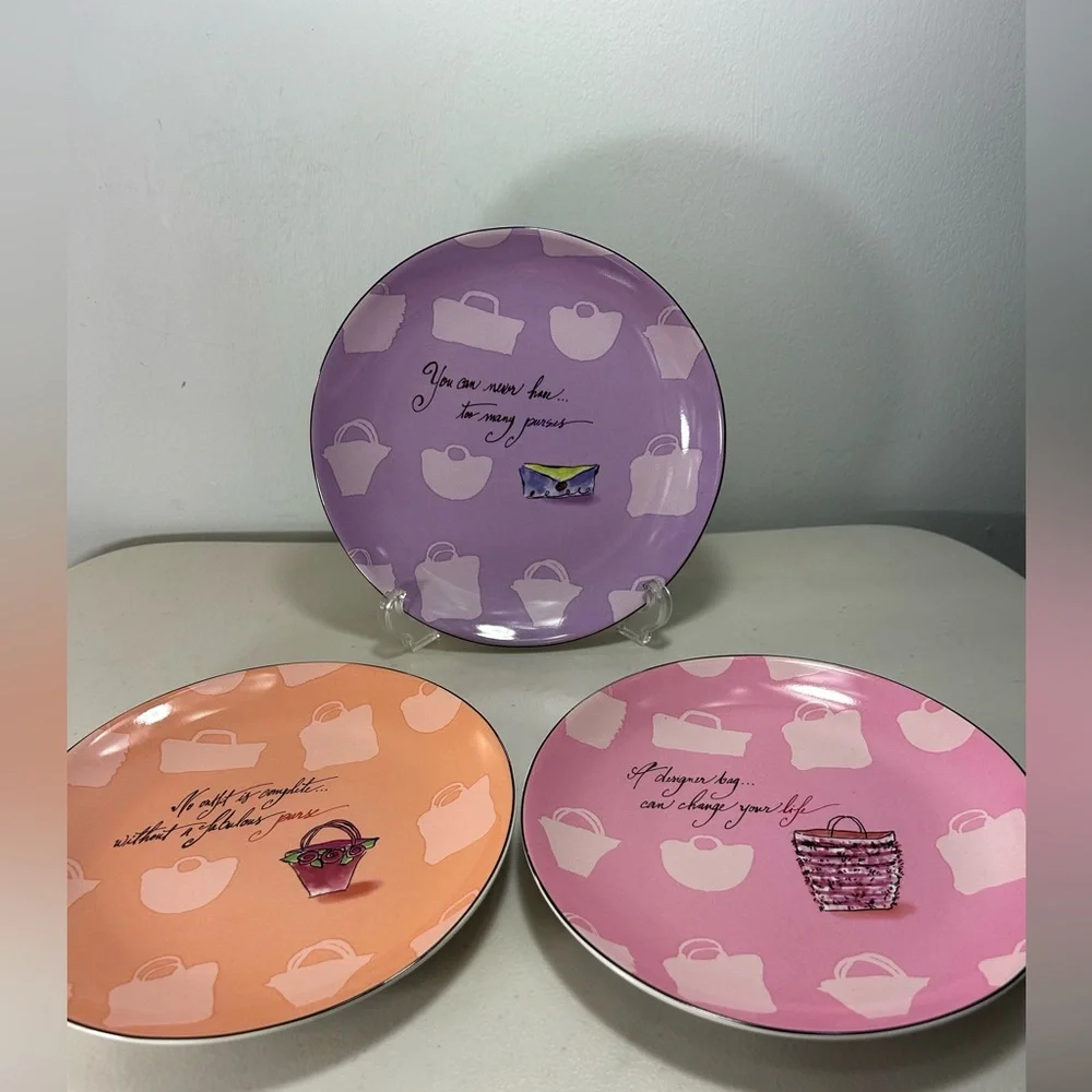 Rosanna 8 inch decorative salad plates